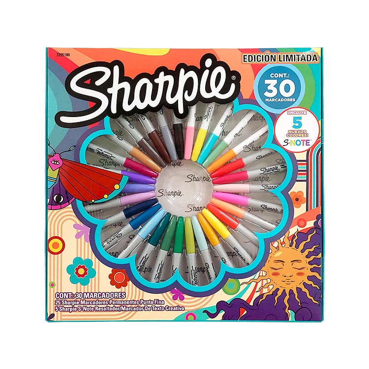 Ruleta Sharpie Colores x 30 Count Holiday HLDY Art.2205180